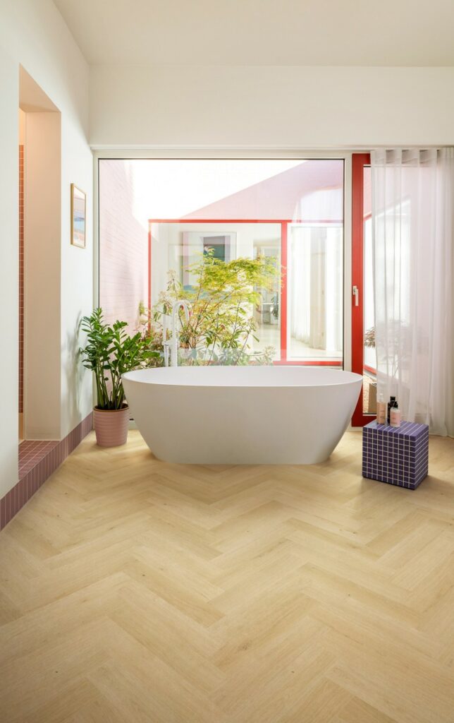 Quick-step Impressive design ginger oak 8246 visgraat laminaat